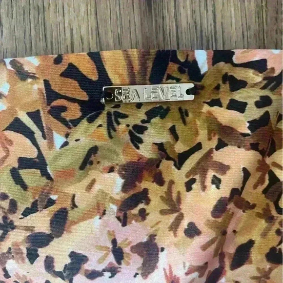 NWT Sea Level Troppica Two Piece Bikini Women’s Sz 6 Floral Beach Swimsuit‎ - Picture 15 of 16